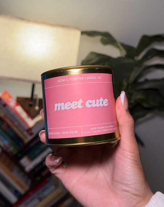Meet Cute – Elderflower + Rose Water Candle