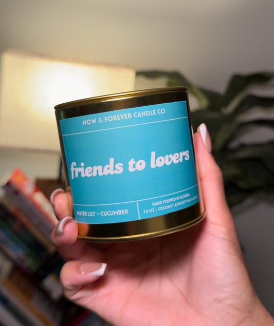 Friends to Lovers – Water Lily + Cucumber Candle