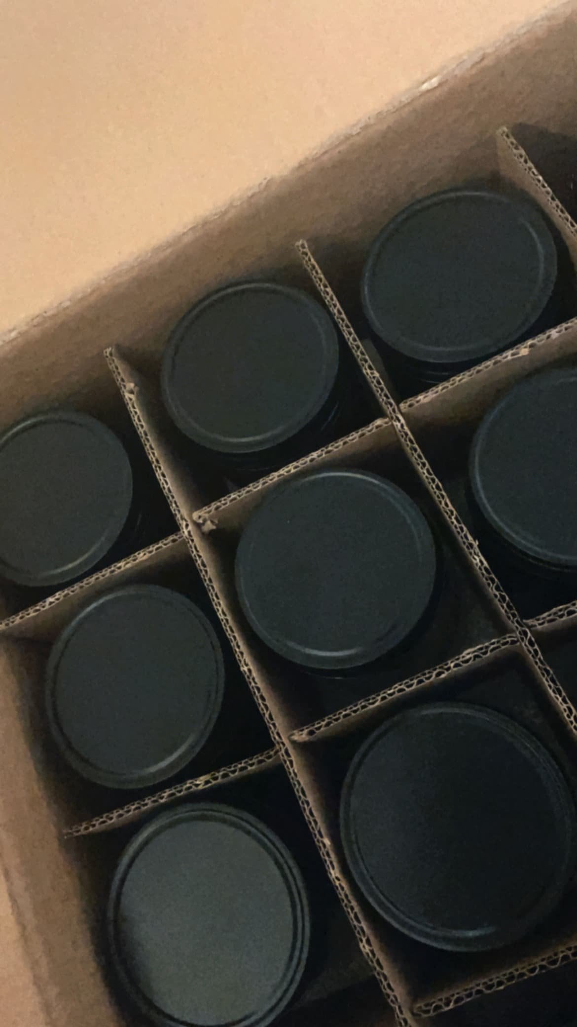 Set of 12 Wholesale 8 oz Jars